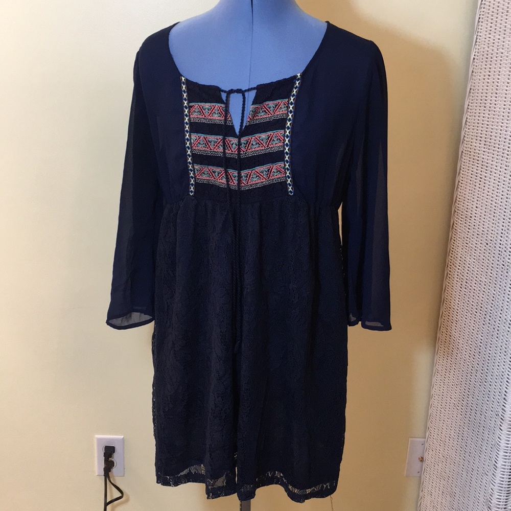 Navy dress